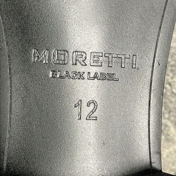 NIB Moretti Black Label Dylan Patent Leather Smoking Loafers Black Tie Wedding - Picture 11 of 12